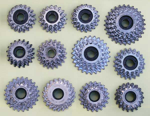 Les pignons des roues libres Sachs Maillard (Aris Ircos) — muZarde